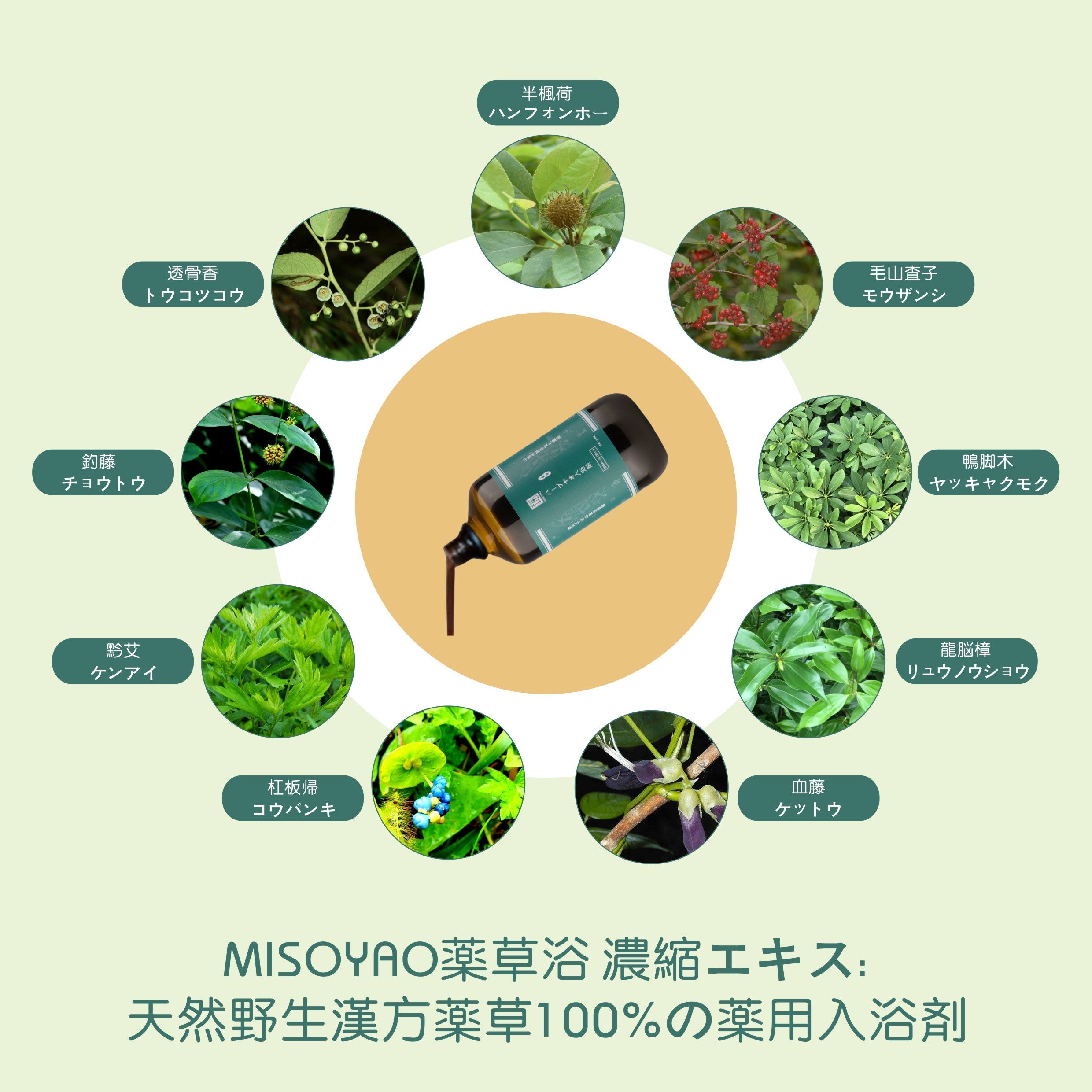 MISOYAO - ハーブヤオ入浴剤 - MISOYAO